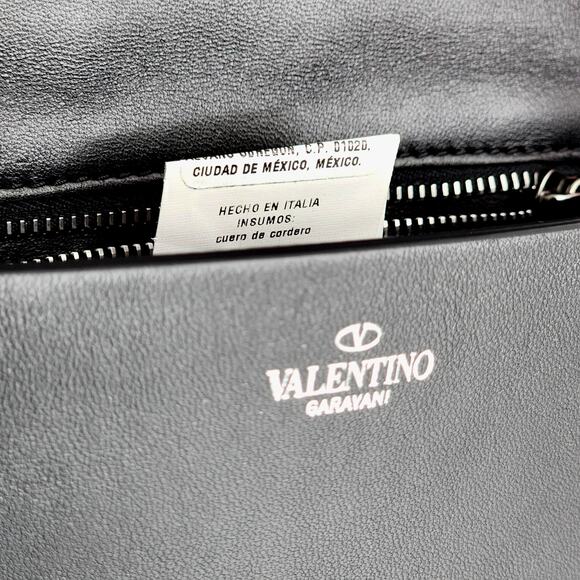 VALENTINO GARAVANI ATELIER BAG 03 ROSE EDITION BLACK NWT - Picture 5 of 16